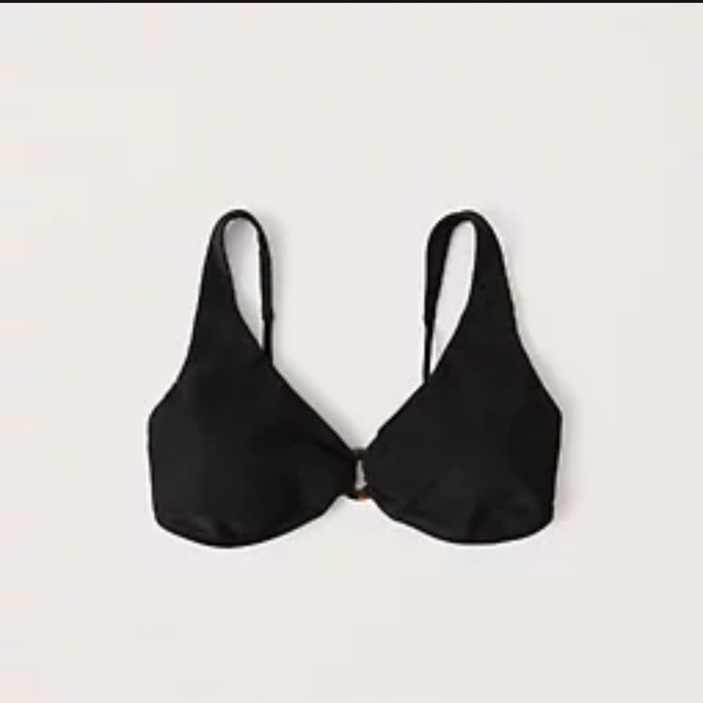 High-Waist Cheeky Ribbed Bikini Bottom & O-Ring Ribbed Bikini Top Set